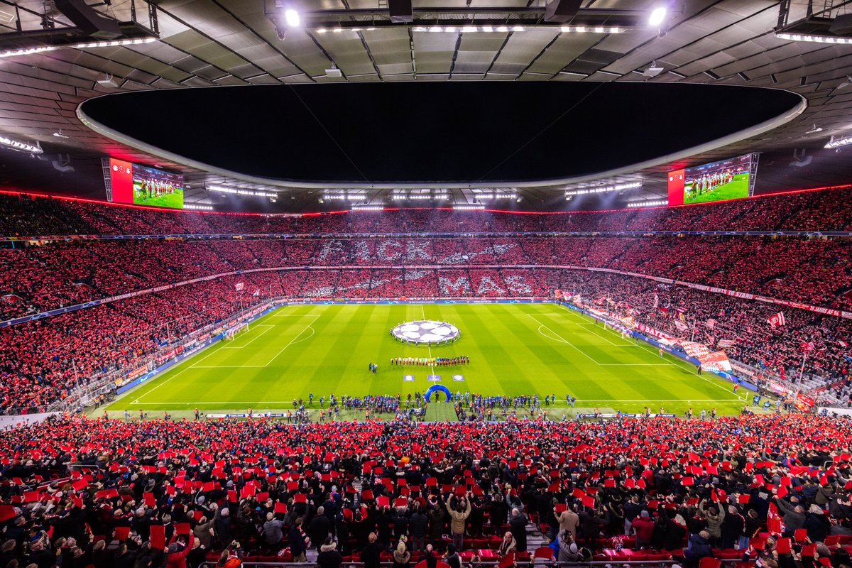 MAÑANA: ¡𝐓𝐎𝐃𝐎𝐒 𝐉𝐔𝐍𝐓𝐎𝐒 ❗ 

🔴⚪🔜 #FCBMCI

#FCBayern #MiaSanMia #UCL