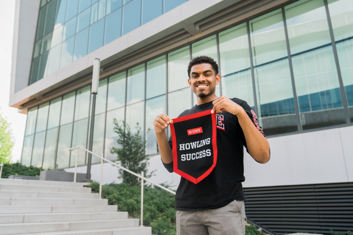 NCStateDASA's tweet photo. Joshua Wright is a Howling Success! 🐺

Josh is a Ronald E. McNair Scholar, producer and host for @NCState_TRIOSSS's Beyond the Bell Tower Podcast and a member of the Uninhibited Praise Gospel Choir.

Hear from Josh and find out why he's a Howling Success: https://t.co/qqVXTKFMqD https://t.co/AkWDP0bBxS
