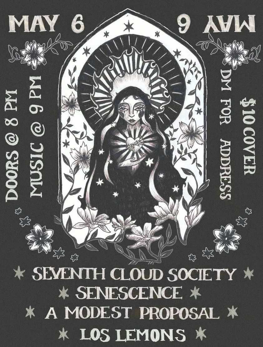 AModestPropBand's tweet photo. Upcoming shows! Come see what the fuss is about https://t.co/umXKxESm7e