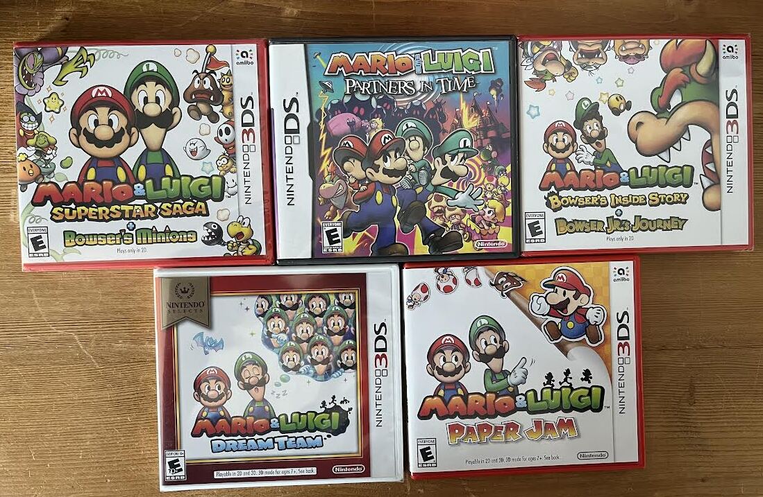 Stealth40k's tweet photo. I really miss the Mario &amp; Luigi series. 

I really miss AlphaDream too. https://t.co/gBGnvzaRTn