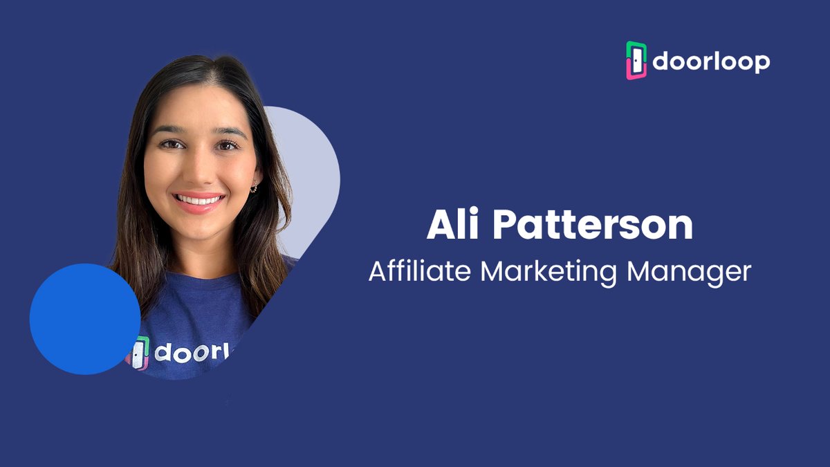 doorloopapp's tweet photo. Say hello to Ali Patterson, our Affiliate Marketing Manager! #TeamTuesday

Ali is a big foodie, she tries at least 1-2 new local restaurants per month! Ali has traveled completely solo to 6 countries and she loves making Spotify playlists in her free time! 🎶 #DoorLoop https://t.co/G9PpsQlrED