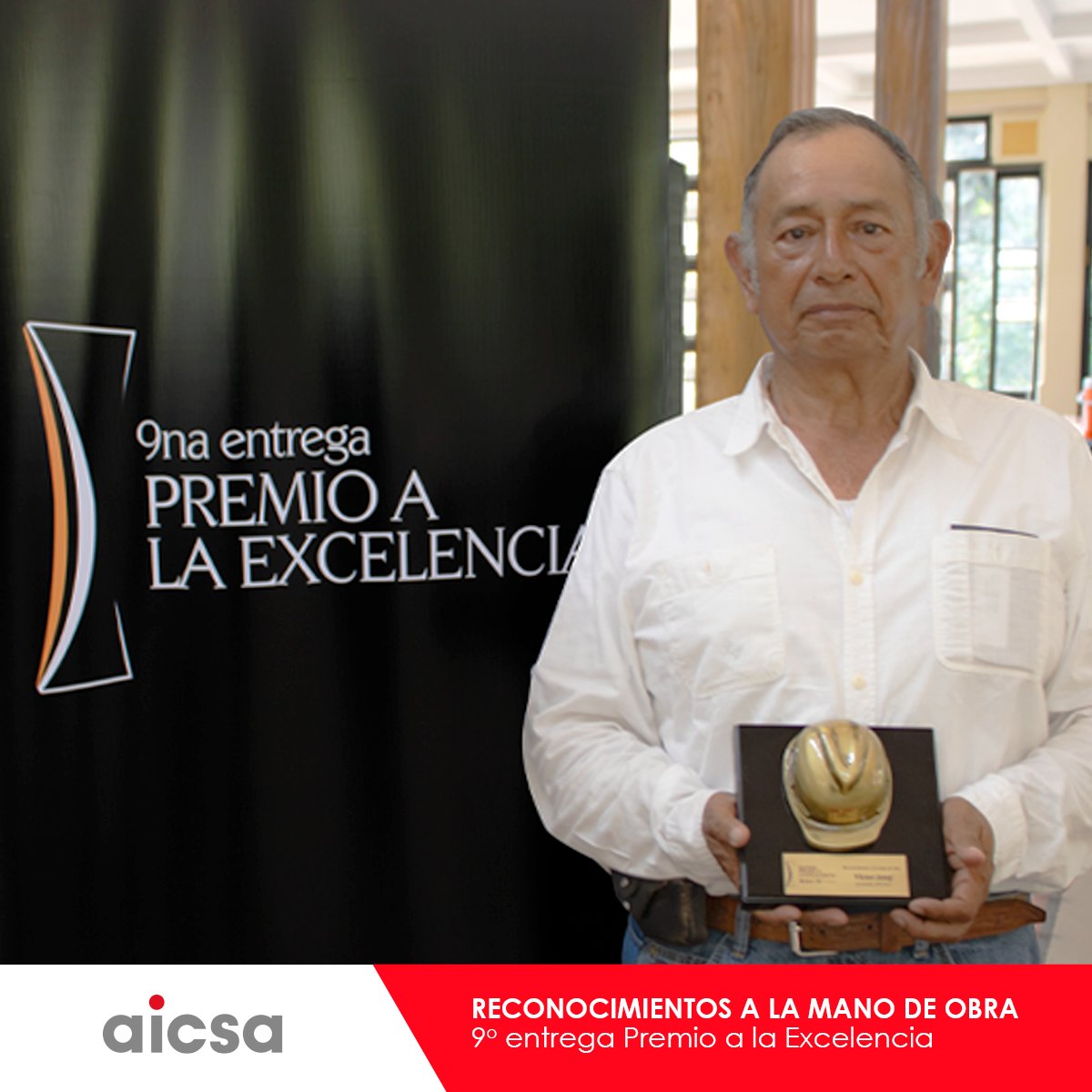 Felicitamos a nuestros colaboradores Tomás Chicoj, Víctor Sotoj e Israel Cumatzil  quienes fueron reconocidos durante la primera fase del Premio a la Excelencia, por su arduo trabajo y dedicación en nuestros proyectos.