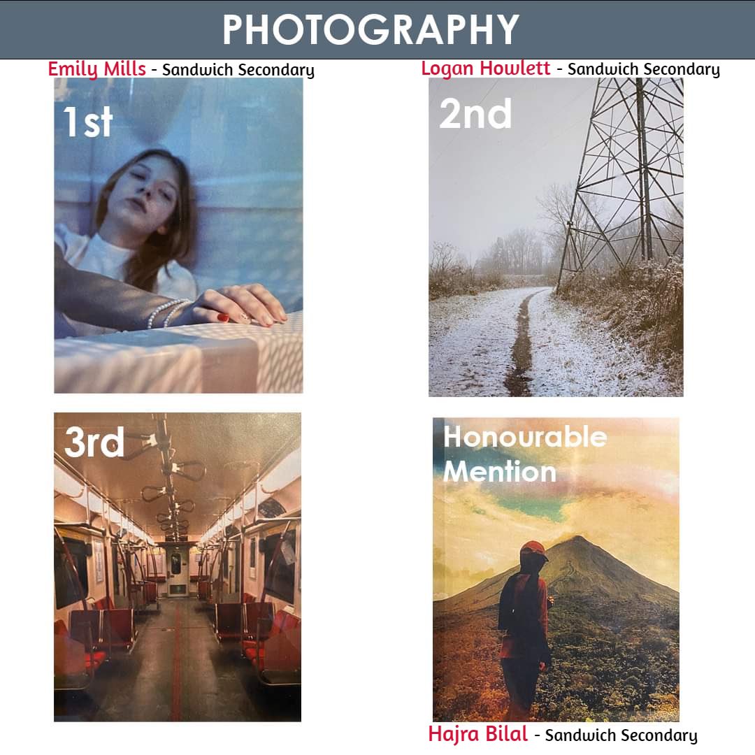 Sandwich_Sabres's tweet image. (Pt.1)🖌️🎨📸🎥🎞️Take a look at some of the Sabre artists' winning works that are on display until Sun.Apr.23rd at the Leamington Arts Centre. If you are out viewing the show make sure you select a work you like for the People's Choice award. @leamington_arts #supportlocalart