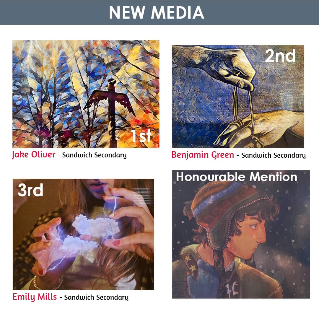 Sandwich_Sabres's tweet image. (Pt.1)🖌️🎨📸🎥🎞️Take a look at some of the Sabre artists' winning works that are on display until Sun.Apr.23rd at the Leamington Arts Centre. If you are out viewing the show make sure you select a work you like for the People's Choice award. @leamington_arts #supportlocalart