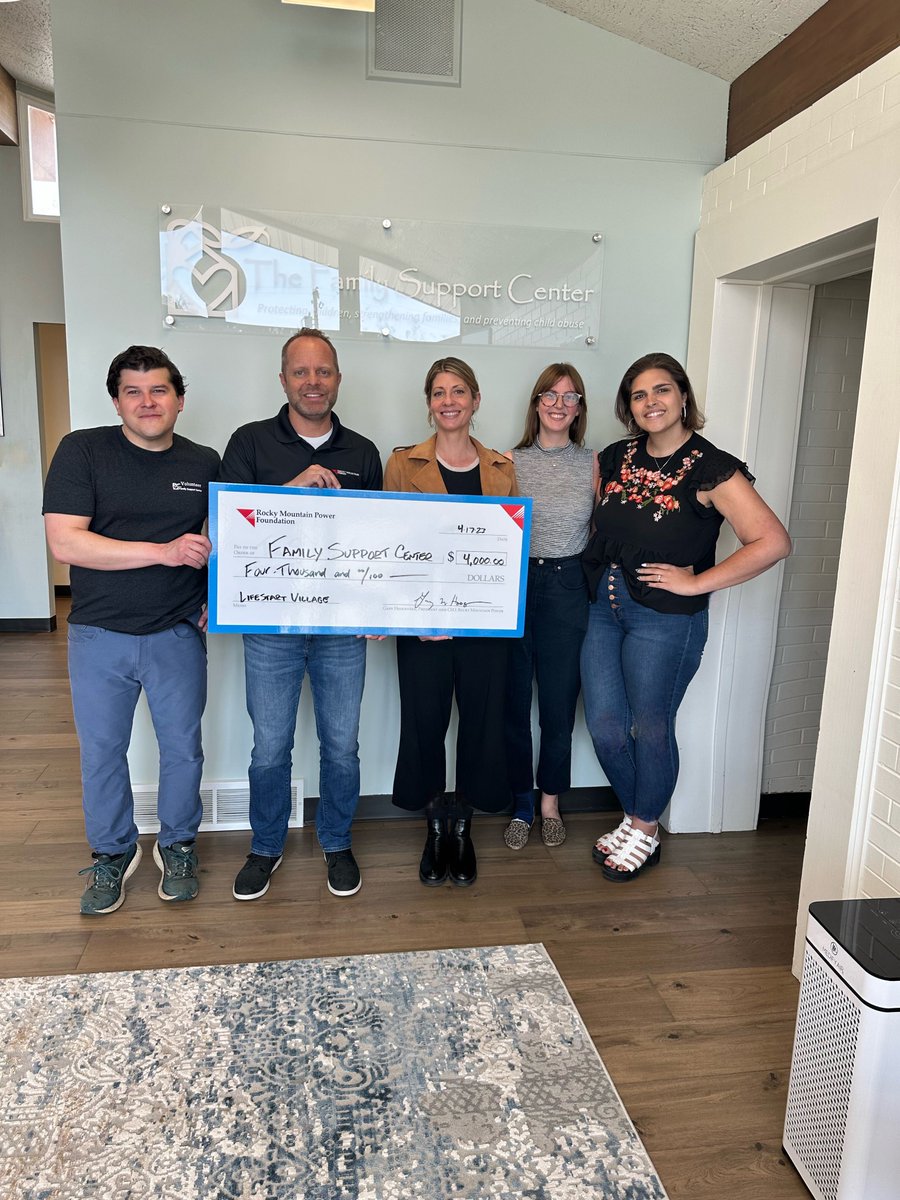 We were so lucky to meet with Rocky Mountain Power yesterday, they have been our continued supporters, and we are grateful for their dedication to our cause! #nonprofit #donation #protectingchildren #preventingabuse #strengtheningfamilies #behindthenumbers