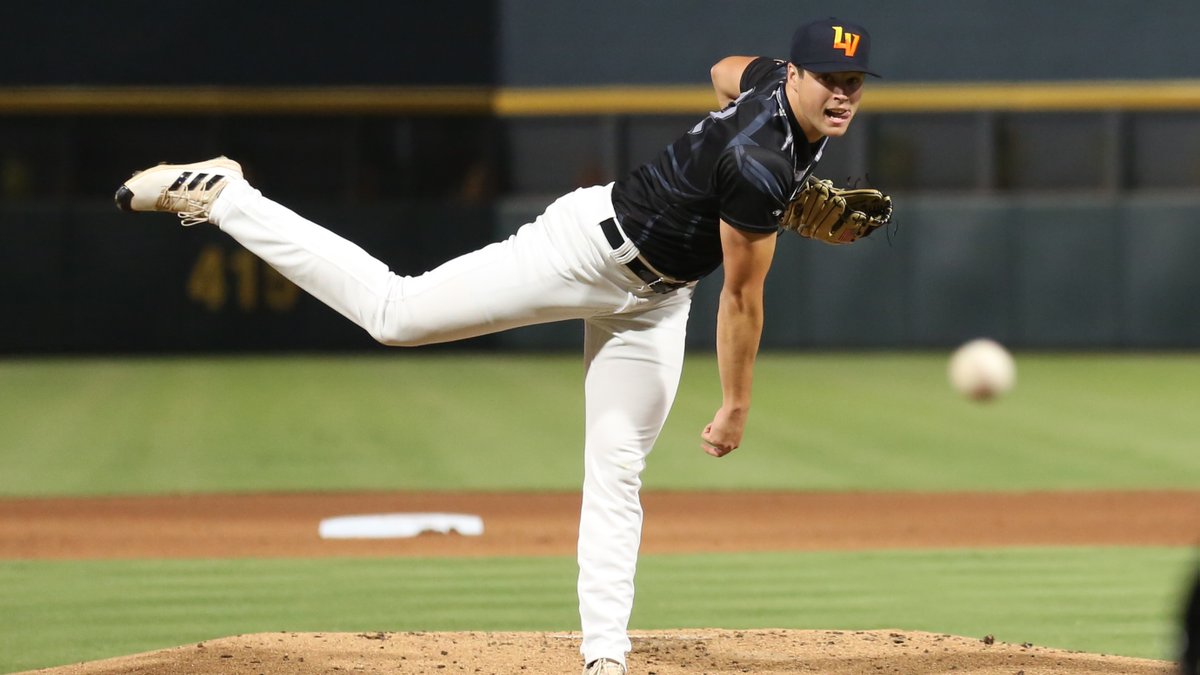 The A's are reportedly calling up their No. 3 prospect, Mason Miller.

The 24-year-old right-hander AVERAGED 100 mph with his four-seamer in his last start (5 IP, 0 H, 0 BB, 11 K) and has 19 strikeouts in 8.2 innings this season.

More on Miller: atmlb.com/41l0vrQ