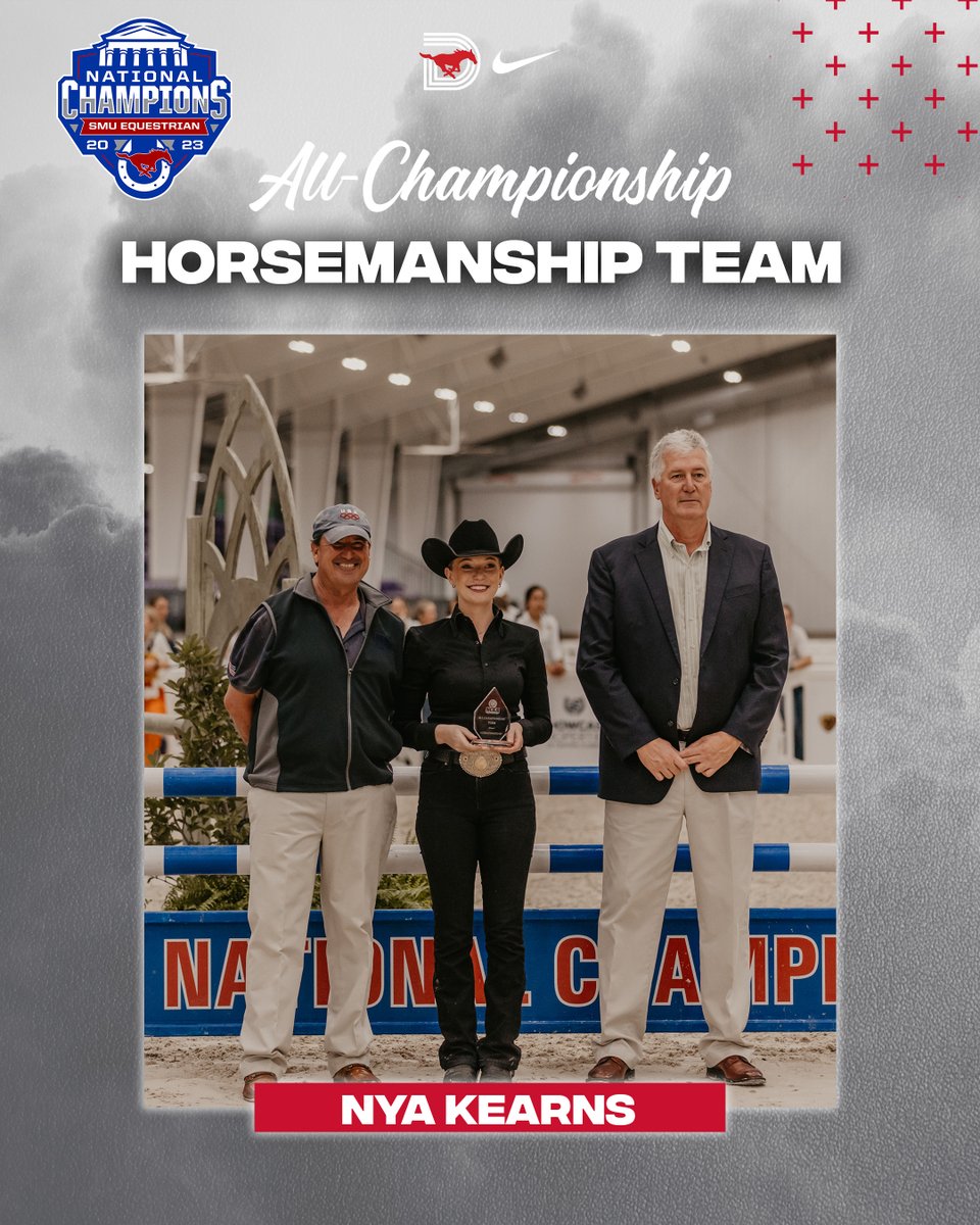SMUEquestrian's tweet photo. ℂ𝕠𝕟𝕘𝕣𝕒𝕥𝕦𝕝𝕒𝕥𝕚𝕠𝕟𝕤 to our student-athletes who earned spots on the NCEA All-Championship team!

𝙉𝙮𝙖 𝙆𝙚𝙖𝙧𝙣𝙨- 𝙃𝙤𝙧𝙨𝙚𝙢𝙖𝙣𝙨𝙝𝙞𝙥
𝙈𝙖𝙙𝙞𝙜𝙖𝙣 𝙀𝙥𝙥𝙞𝙣𝙠- 𝙁𝙡𝙖𝙩
𝙏𝙖𝙮𝙡𝙤𝙧 𝙕𝙞𝙢𝙢𝙚𝙧𝙢𝙖𝙣- 𝙍𝙚𝙞𝙣𝙞𝙣𝙜
𝙏𝙖𝙮𝙡𝙤𝙧 𝙈𝙖𝙙𝙙𝙚𝙣- 𝙁𝙚𝙣𝙘𝙚𝙨 https://t.co/SMisR2LqZe
