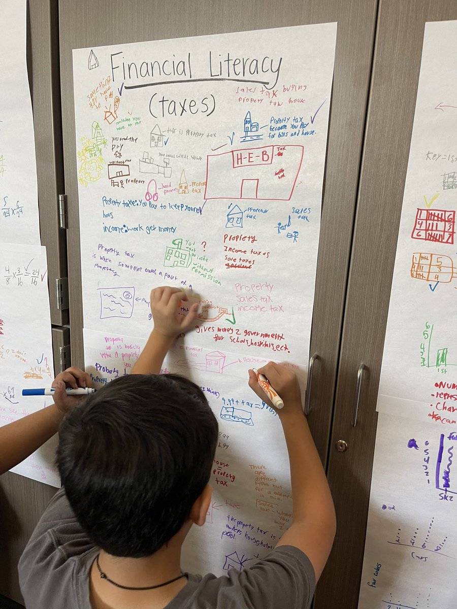 mrsbeccabond's tweet photo. Mrs. Bond took all of our anchor charts down and we did a walking brain dump! If we agreed with what the person before us wrote, we put a check mark, if not we put a question mark. We love learning from our peers! @CFISDLieder #liederleopardsarebettertogether https://t.co/LBbOmvZPak