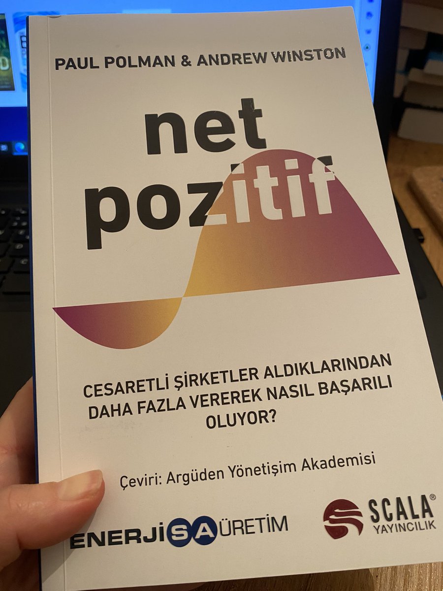 umayy80's tweet photo. @PaulPolman ve @AndrewWinston tarafından kaleme alınan Net Pozitif taze taze çıkmış🙏🏻
📚Kitap @ArgudenAcd tarafından dilimize çevrilmiş ve @enerjisa desteğiyle basılmış
🍬Bayram tatilinde gezegene dair bir şeyler okumak isteyenlere nacizane öneri…
⬇️⬇️⬇️ #NetPozitif https://t.co/xYahjTRC3r