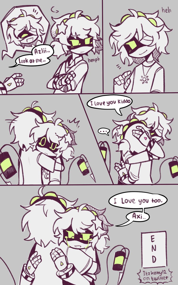 ItzKatty12's tweet photo. I love you.

sibling comic!! i cried while drawing this. (screw you sage) https://t.co/z4dmt1bXNZ