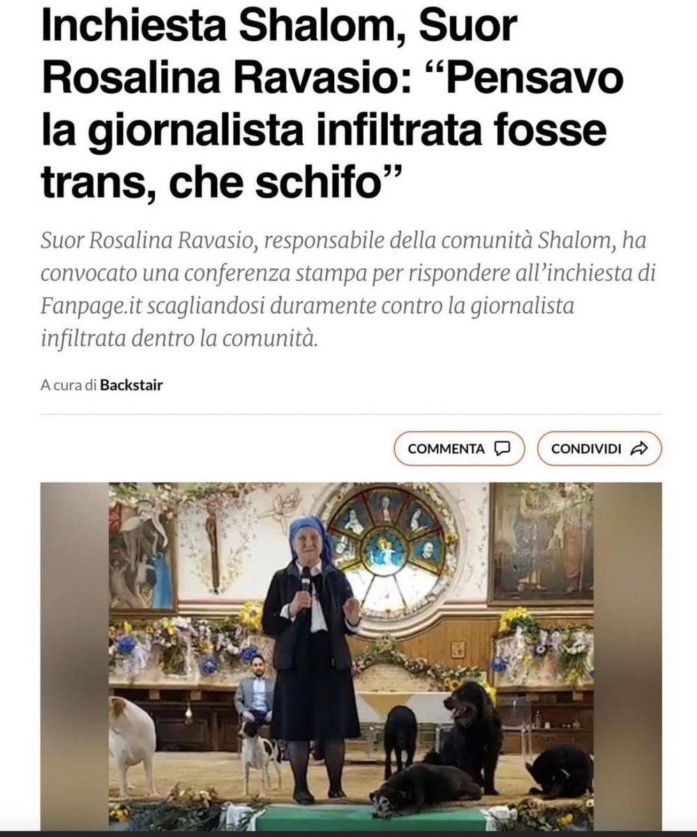 GVpressIt's tweet photo. Noi invece pensiamo che @chiaradaffini sia una collega bravissima e che abbia fatto un lavoro giornalistico super! Qui il link per vedere l’inchiesta di @fanpage 
🔴https://t.co/QvY42X1Jhp https://t.co/S0LgrmnHRM