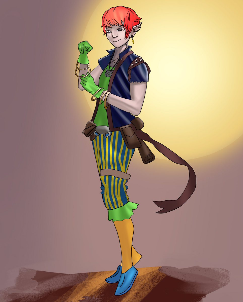 creates_johnny's tweet photo. Hello Everyone! I’m representing my recent D&amp;D character art that i’ve done for my client✨ hope ya’ll love it❤️

My slot’s are available now!

#business #branding #DnD #character #artwork #twitch  #fnf #artwork #real #artist #trendng #trend https://t.co/Z6MbQ6yoqS