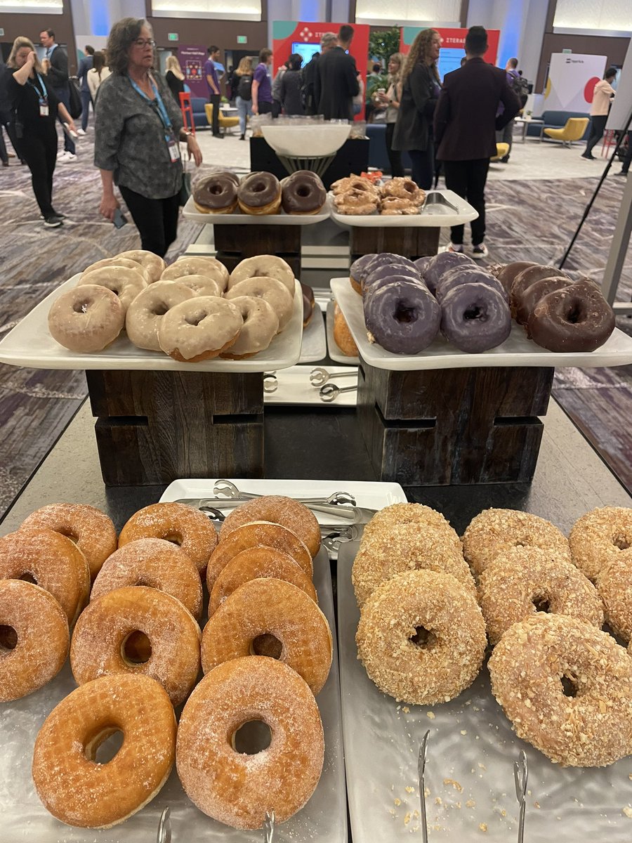 kushaanshah's tweet photo. The donut game at the @Iterable summit 💪 #Activate23 https://t.co/IlYl1pV7vW