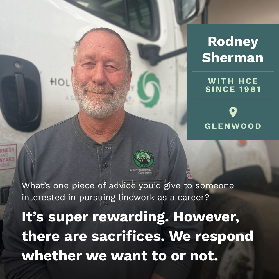 holycrossenergy's tweet photo. 🎉Happy National Lineworker Appreciation Day! We're proud of all our lineworkers (and the families who support them!) who work tirelessly to keep our member's lights on.

Thank you for all you do for HCE and our members💚 https://t.co/tlpjNE6ivE