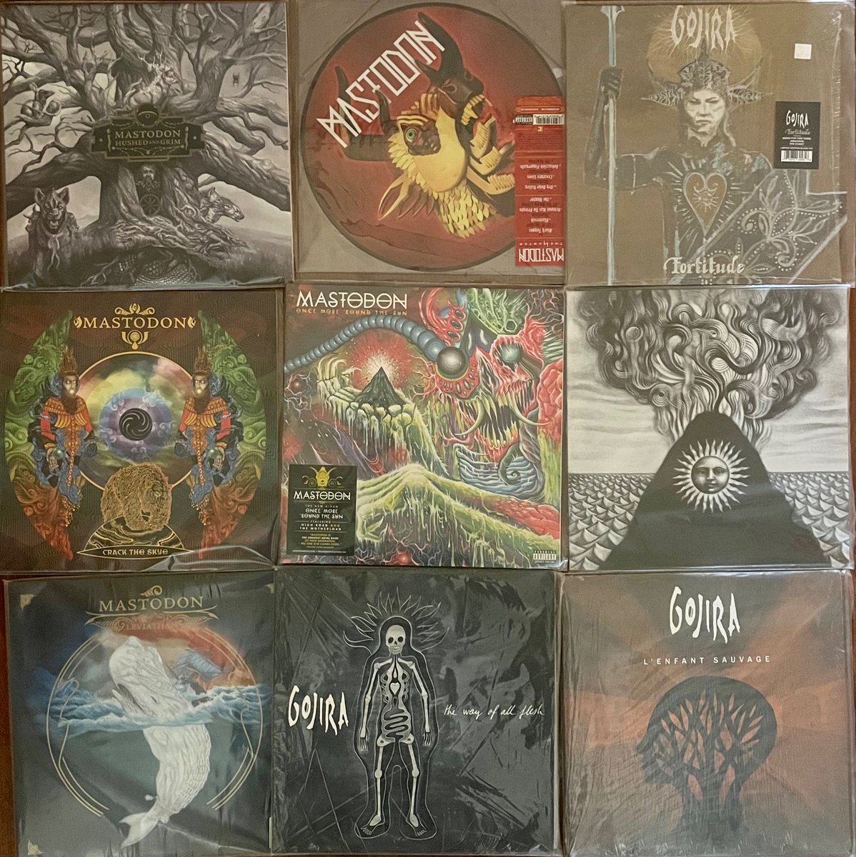 JacobMarkrof's tweet photo. Gojira and Mastodon kick off their Mega Monsters Tour 2023 tonight in Portland. I’ve got a pair of tickets and I am PUMPED! https://t.co/cZ31BjDM3q
