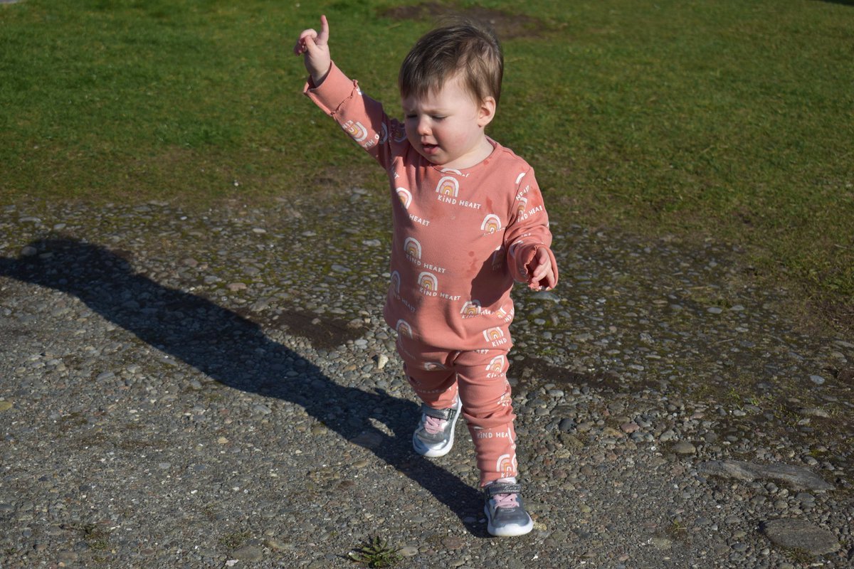 Fiona_MacG's tweet photo. My 15 month old channeling @alanshearer celebration today! 😂😀⚽ https://t.co/XkVvMdhleR