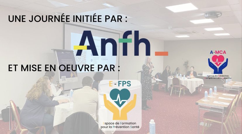 Former les salariés & soignants des établissements publics sanitaires et médico-sociaux aux médecines complémentaires : un enjeu de santé. Merci à l’#ANFH pour sa demande/confiance envers l’@AgenceDesMCA et son espace de formation! Retour vidéo 1mn : 👉 youtu.be/0stffzZt52c