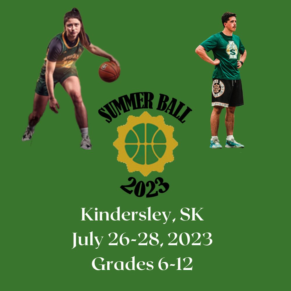 SummerBallCamp's tweet photo. We’re back!

Summer Ball Year 1 was awesome so we’re doing this thing again - and more, now in Kindersley too! More gyms = more work and fun. Registration for 2023 camps now live.

Link to register is in bio, or contact summerballcampsk@gmail.com https://t.co/x0CNiPz9j6