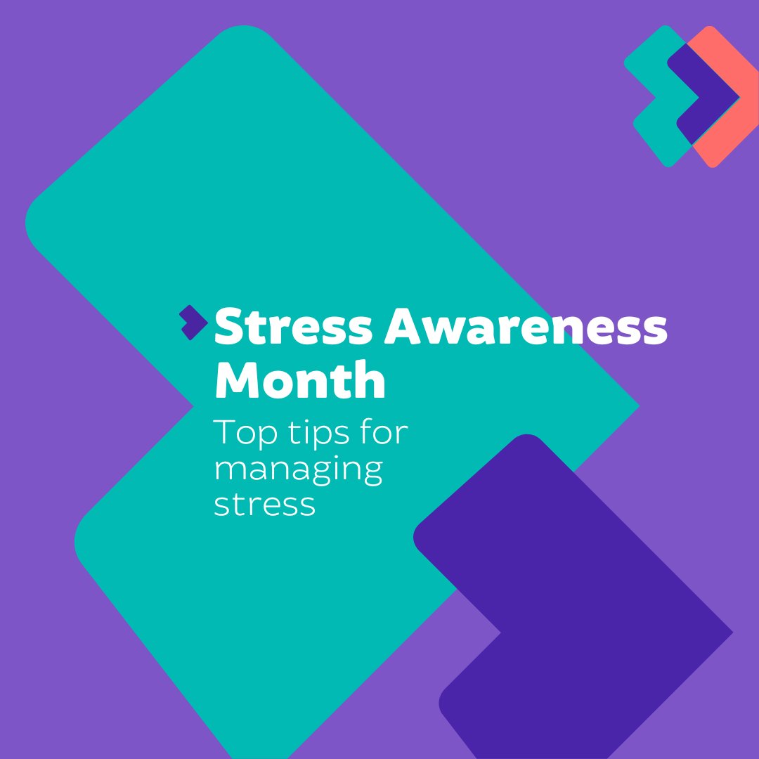 💜 Managing stress this #StressAwarenessMonth Stress Awareness Month is an opportunity to prioritise wellbeing & focus on taking care of our mental health. The psychologists at the @nhsbartshealth Psychological Support Service share their top tips for managing stress.👇