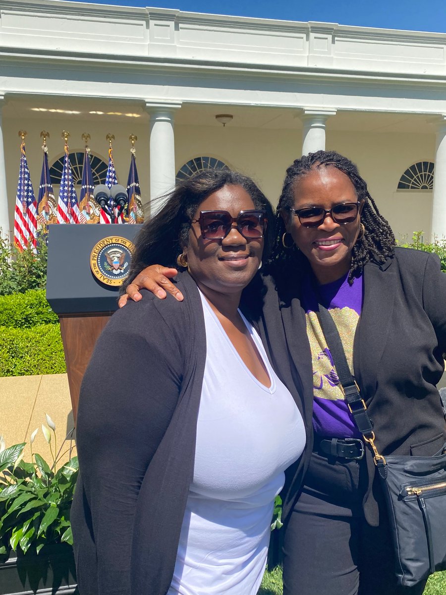 CareIsEssential's tweet photo. ‼️ BREAKING: @SEIU Care workers joined @POTUS to celebrate today’s HISTORIC moment to improve care jobs and to make care more affordable and accessible to all families! #UnionsForAll #CareIsEssential https://t.co/FhAepTYgPf