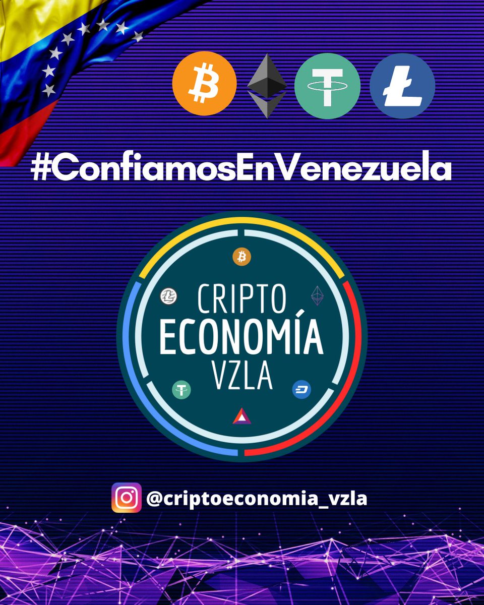 JblancoB's tweet image. Gracias a las empresas y entusiastas que se han sumado a la campaña #ConfiamosEnVenezuela 🇻🇪 liderada por #BitData 🚀

Somos empresas y/o emprendedores del ecosistema Cripto en #Venezuela, quienes invertimos y creemos en el país, somos un ecosistema que generemos empleos directos…