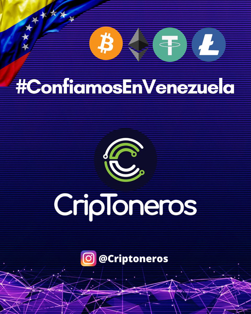JblancoB's tweet image. Gracias a las empresas y entusiastas que se han sumado a la campaña #ConfiamosEnVenezuela 🇻🇪 liderada por #BitData 🚀

Somos empresas y/o emprendedores del ecosistema Cripto en #Venezuela, quienes invertimos y creemos en el país, somos un ecosistema que generemos empleos directos…
