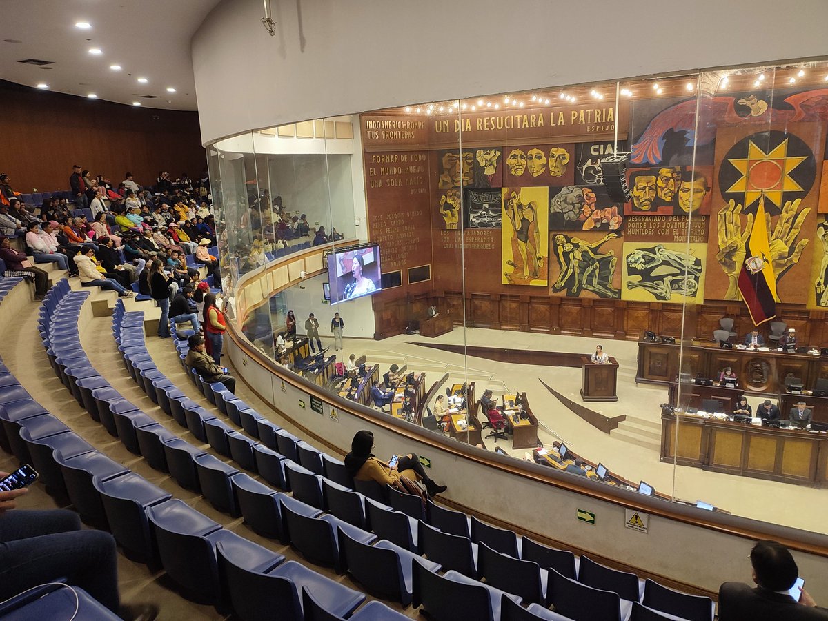 FIAN_Ecuador's tweet photo. "Es un acto de justicia básica para el sector campesino" dice Pacha Terán de la Red de Guardianes de Semillas en la @AsambleaEcuador solicitando la ratificación de UNDROP #derechoscampesinosYa https://t.co/76i3nkGz3f