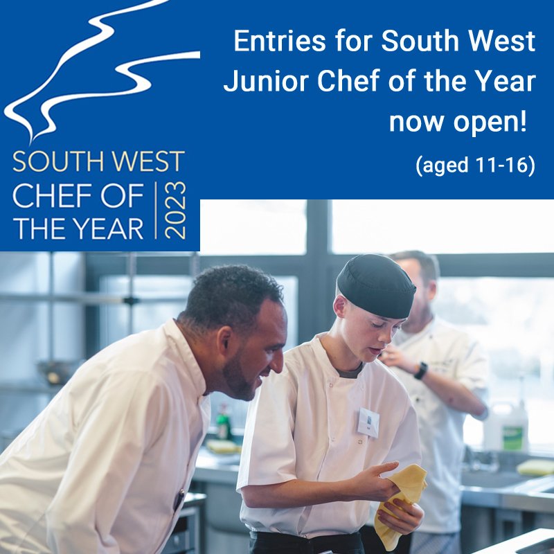 SWChefComp's tweet photo. Entries are now open for South West Junior Chef of the Year 2023! Cooks aged 11-16 can win the county title initially and the winners will meet at the final! The overall winner will win valuable work experience with David Everitt-Matthias @Lechampsauvage!
https://t.co/co34YQm11I https://t.co/NfbWBasU1r