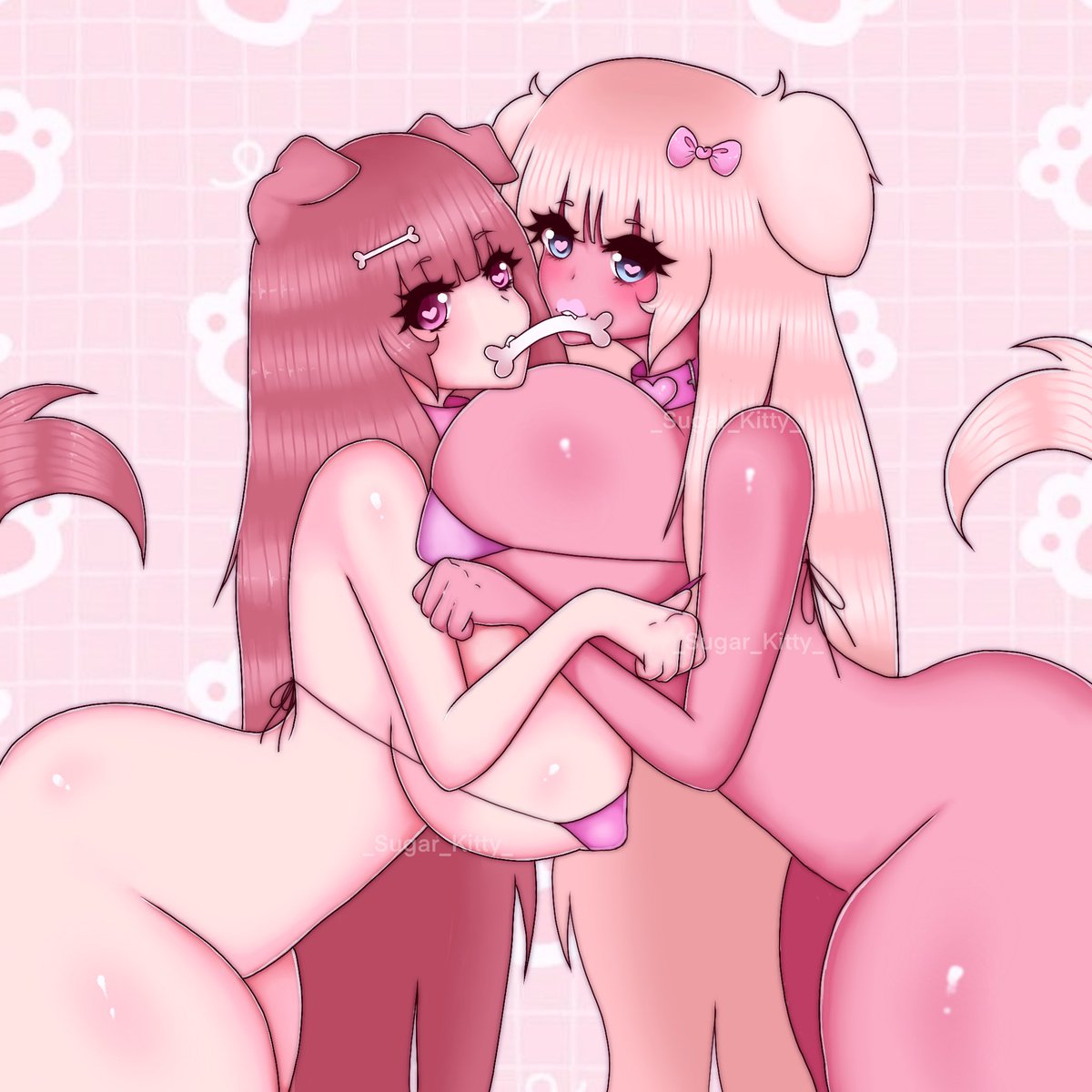 _Sugar_Kitty_'s tweet photo. Stella and Kurami are back once again 🥺🐾

˚✧₊⁎ Likes, Saves and Retweets are all Super Duoer appreciated ⁎⁺˳✧༚

#anime #animeartist #AnimeArt #kawaii #kawaiigirls #EcchiExpo #ecchihentaii #ecchicosplay #ecchi_lewd #LewdVtuber #ecchiartist https://t.co/nKbO50FTwM