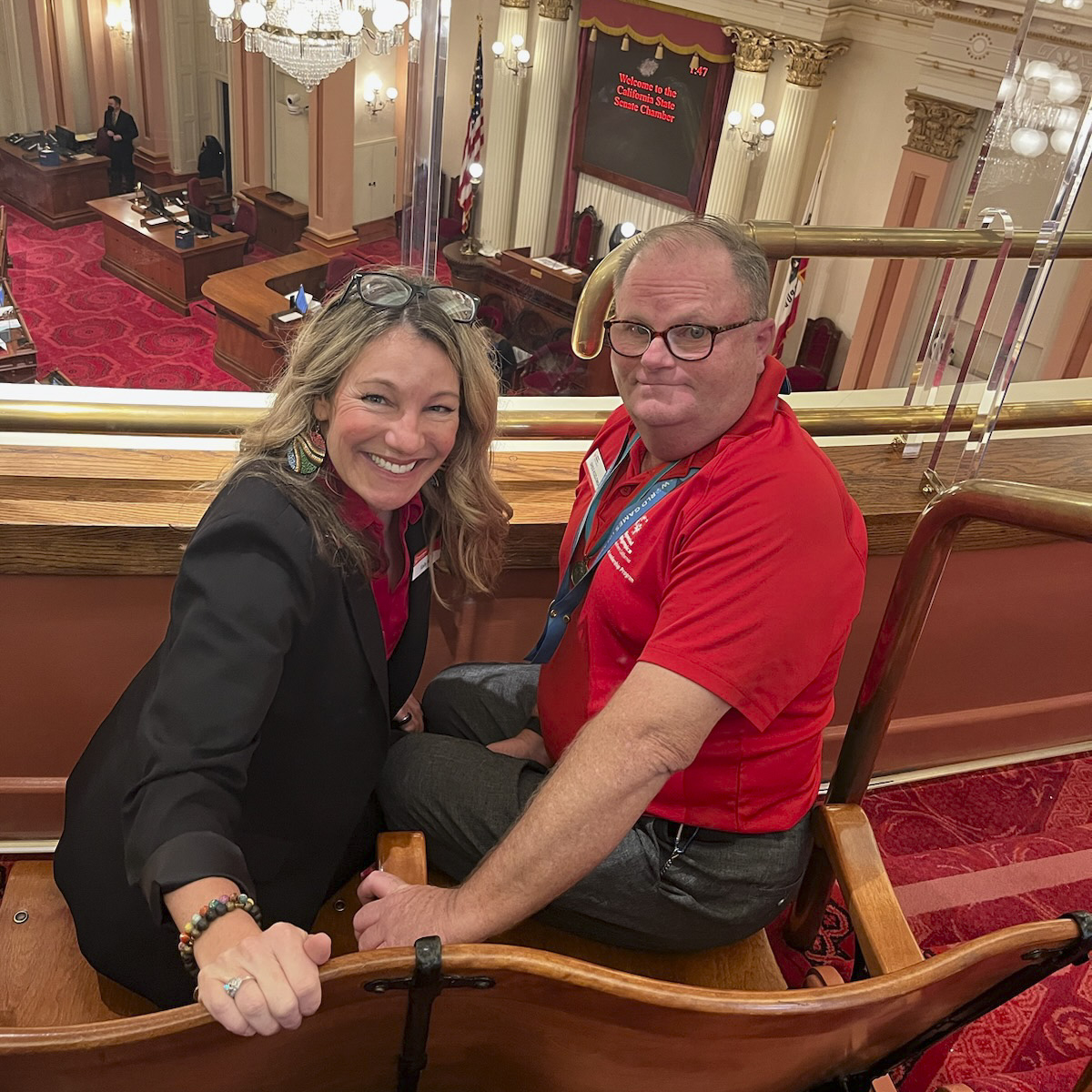 SOSoCal's tweet photo. SOSC is teaming up with @SONorCal in Sacramento this week visiting Capitol Hill to thank representatives for their past support and encourage future and sustained support of #SpecialOlympics. Check out some day one photos!

#WeAreSOSC #ChooseToInclude https://t.co/un1lWtLNw0