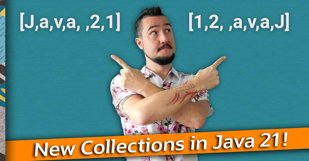 OracleDevs's tweet photo. Tune in to this edition of the Inside @Java Newscast with @nipafx to learn about the addition of sequenced collections through JEP 431. https://t.co/YAbuQZmSzk https://t.co/L3OO8YKxST