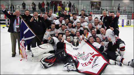 #AllanCup:  On April 16, 2011 the Clarenville Caribous won NL's second Allan Cup. It had been 25 years since the Corner Brook Royals brought home our first national senior hockey championship.  Clarenville were outshot by Bentley Generals 42-23 in the final game but won the game