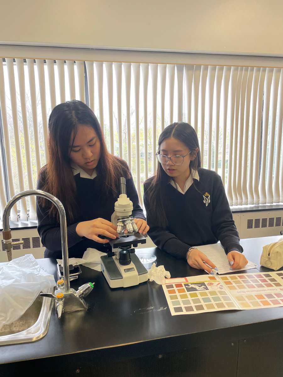 MsENicoletti's tweet photo. Forensics students viewing different hair specimens under microscope! @HNMCS @MsENicoletti https://t.co/jT2Z3M9Y5p