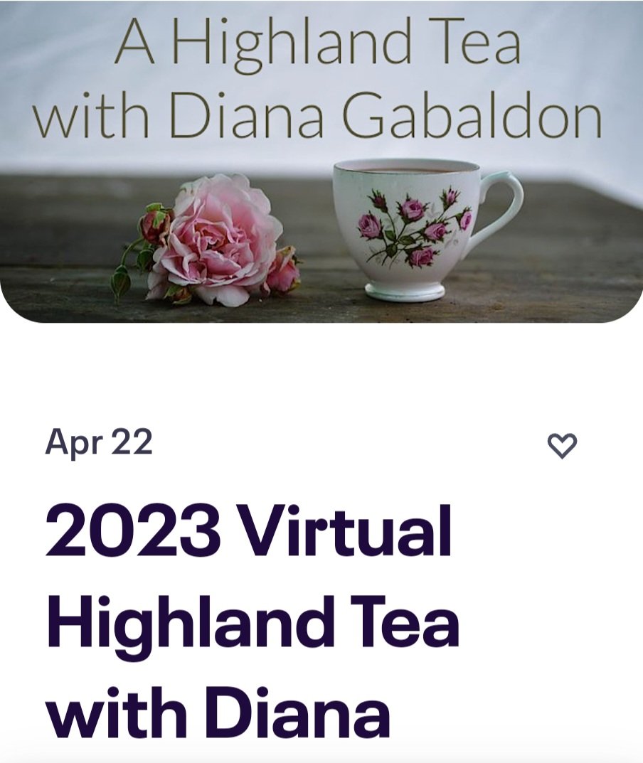 This is an AMAZING charity event held in Flagstaff, AZ every year and there are still tickets available for Saturday, April 22nd. Call Jude McKenzie for tickets: Nine2Eight-6Zero6-Six3Two7 #Outlander #DianaGabaldon