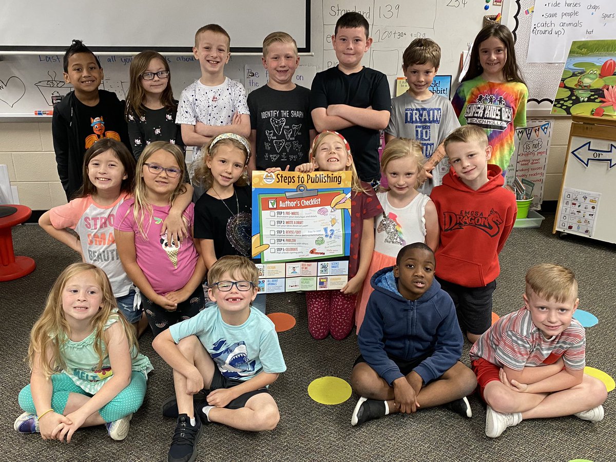 mrsbell_hhe's tweet photo. Extra, Extra… you’re going to hear all about it! 👂🏼 WE’RE officially AUTHORS!
Our class book “Animals Around The World” is hot off the press!
We’re counting down the days until our Publishing “PAW”ty! 🐻❄️🦁🌎
@studentreasures @HumbleISD_HHE @Humble_ElemELA #PublishingDate https://t.co/lLP8NqcaTH