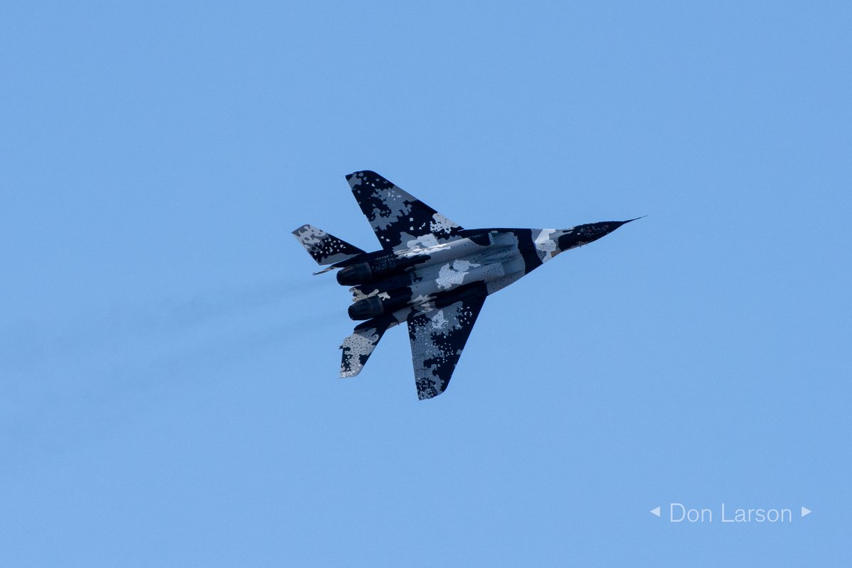 MTSpeedDemon's tweet image. I saw a MiG-29 flying over Bozeman last Saturday! It was incredible to watch. Thanks for sharing your passion for aviation and space exploration Jared. @rookisaacman #PolarisProgram #StJude #SpaceX #aviationspotting #BZN