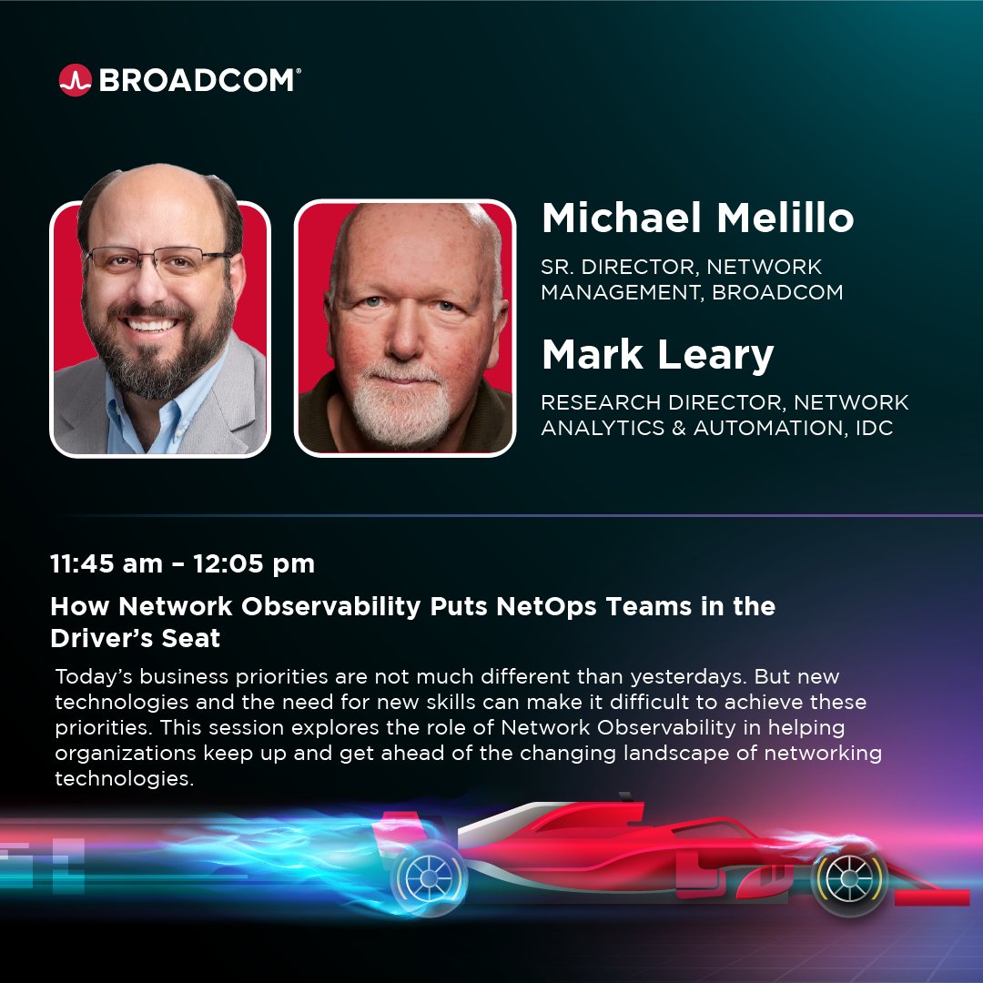 AppNeta's tweet image. #NetworkTransformation is the way of the future! 🌟

Join us for an exciting keynote session with @mlearyidc from @IDC during the 2023 Virtual #NetOpsSummit!

Discover how high-performing teams are meeting the challenges of optimizing their operations: bit.ly/3neKTam