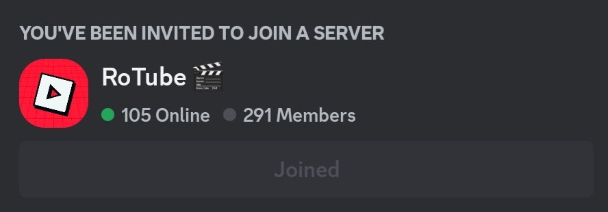 RoTube on X: We made a Discord server for Roblox Content Creators