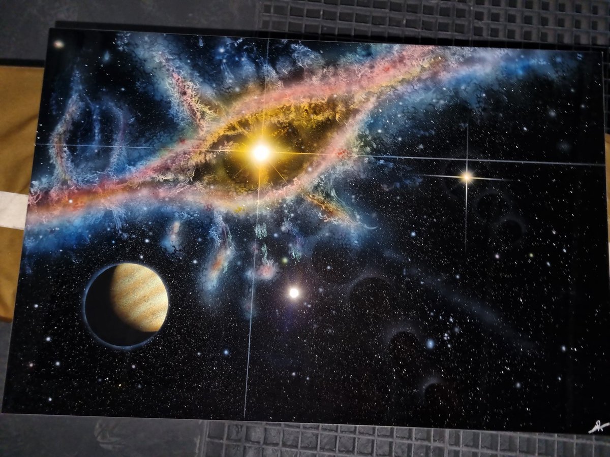 Rob_U1t's tweet image. Zo gelaten #airbrush #iwata #createx