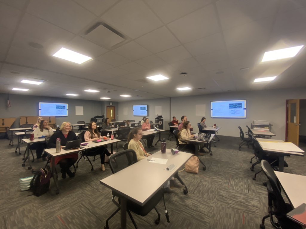 CVAsstSupt's tweet photo. Warrior Learners with Brad Tomm! Topic is coaching and teaching… how are they alike? Great discussion and activities! #Warriorpride #upandmoving #endofdayenergy @CVCSDWarriors @cvhsprincipal2 @CV_Athletics @CVMSWarriors https://t.co/HK6RkbsGkL