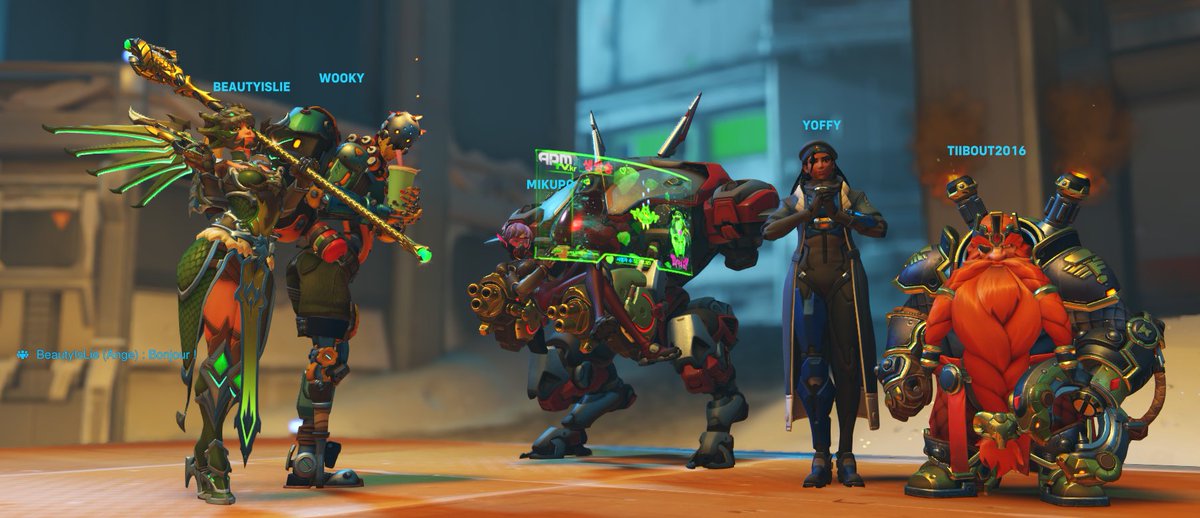 Session d'#Overwatch2, comme à la belle époque 🔥
Let's go les BP <a href="/BeautyIsLie/">Mαrie. 🌙🌋</a> <a href="/Wooky_BEL/">𝕎𝕠𝕠𝕜𝕪 | 𝙱𝙿 🇧🇪</a> <a href="/Mikuroneko_/">Miku</a> <a href="/Yoffy_fr/">Yoffy</a> et <a href="/tiibout2009/">tiibout</a> 💪
