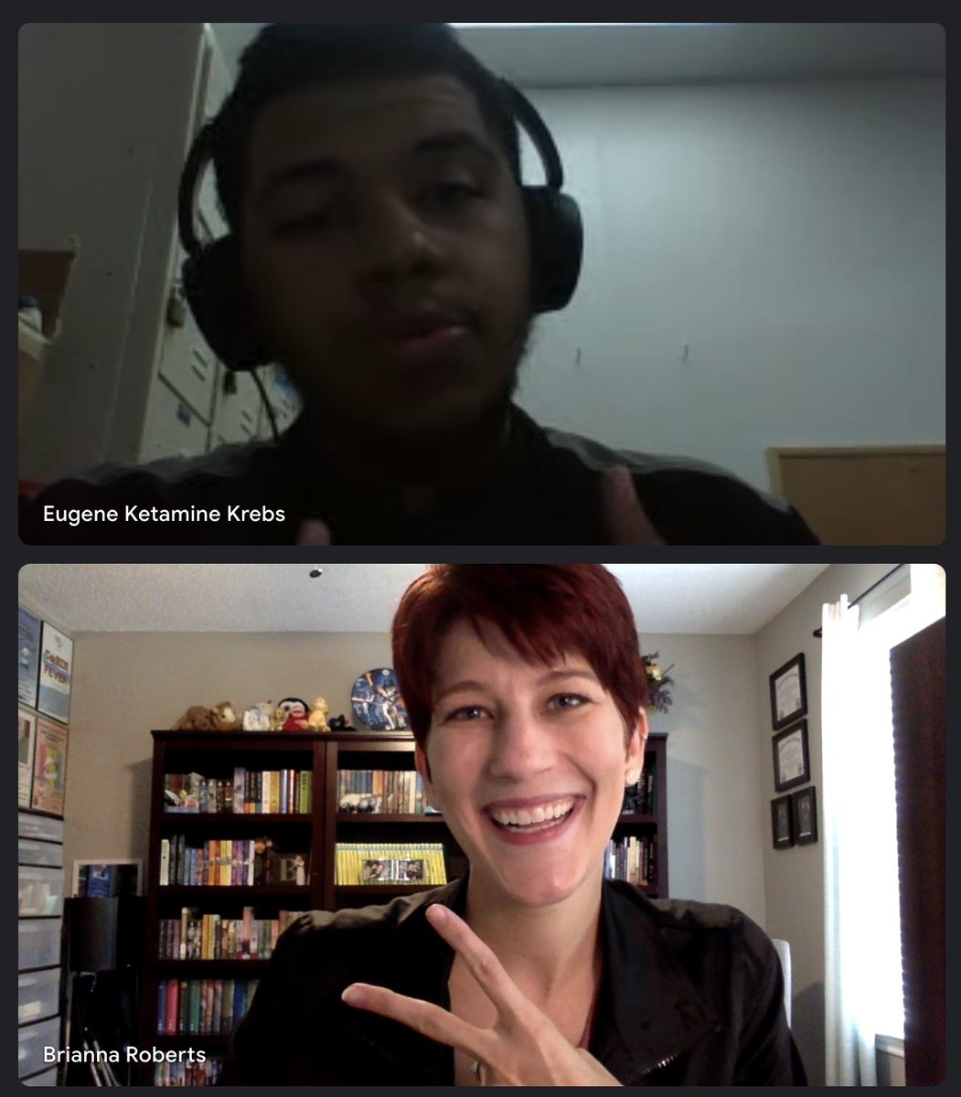 ColorworldLIVE's tweet photo. Thanks for hanging with @VoicesByBri on #ColorworldLIVE @krusty_ketamine!!! What a fun time!
https://t.co/tbZFk1e8Cy https://t.co/tvafBfuLpP