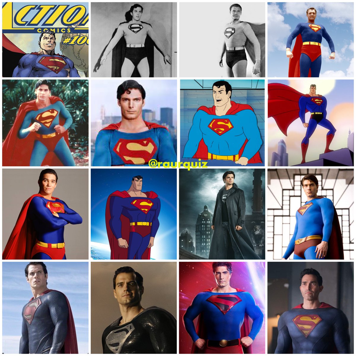 raurquiz's tweet photo. #supermanday #superman85 #supermananniversary #superman #ChristoperReeve #superfriends #tas @deancain #thenewadventuresofsuperman #smallville @BrandonJRouth #supermanreturns #manofsteel #batmanvssuperman #justiceleague #crisisonfinfinityearth @tylerhoechlin #supermanandlois https://t.co/VXV5PuSjK8
