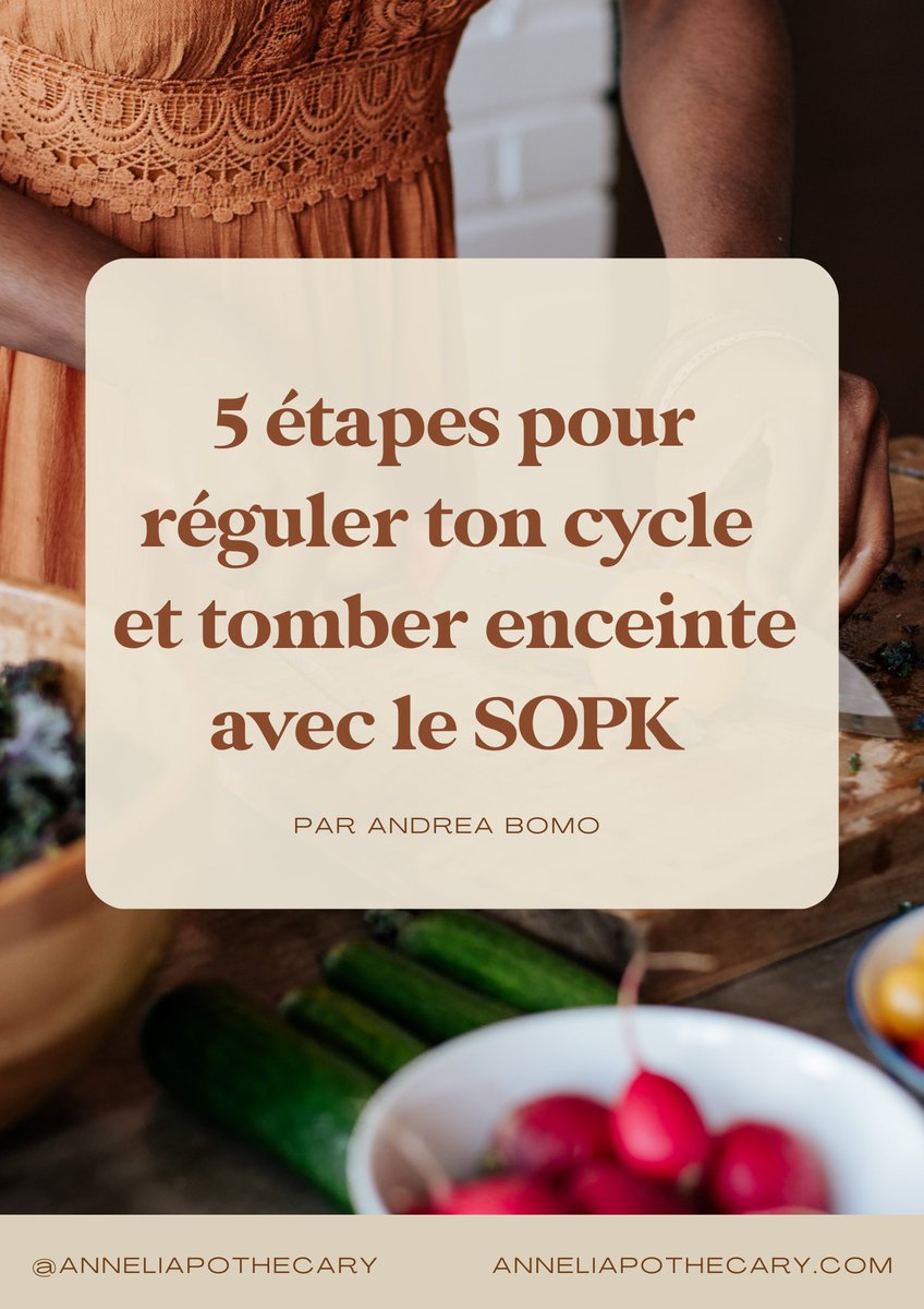 AndreaBomo's tweet photo. Dans ce guide gratuit, je partage tous mes conseils détaillés pour mieux vivre avec le SOPK, réguler son cycle et optimiser ses chances de grossesse avec une approche naturelle et holistique. Disponible en téléchargement ici 👉🏽 https://t.co/qOzVCMM0TY https://t.co/VYSF1ITAUx