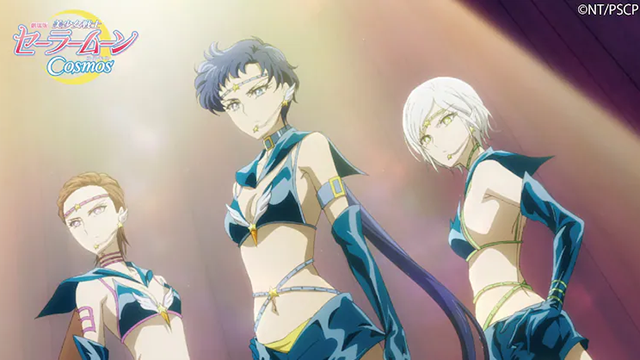 Sailor Starlights Get Spotlight in Sailor Moon Cosmos Video