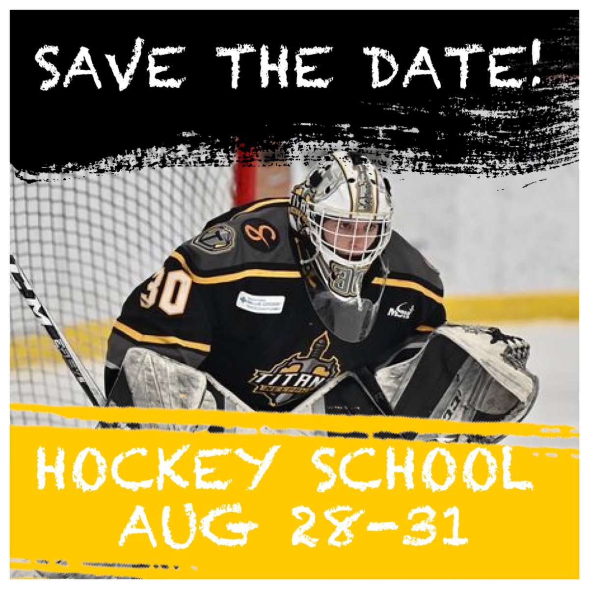 🚨Save the date🚨

More information on our Hockey School will be available in the coming week. 

#TitanUp🛡️🗡️