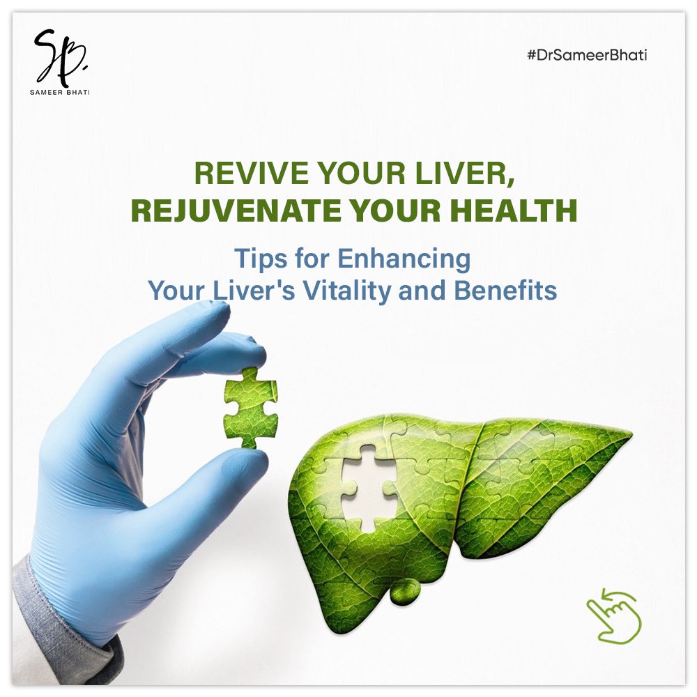 DrSameerBhati's tweet photo. 🌍 Happy World Liver Day! ✨ Revive and rejuvenate your liver with these simple yet powerful tips! A healthy liver leads to a happier, more energetic life! Let's celebrate today by giving our livers some love #WorldLiverDay #ReviveYourLiver #LiverTips #HealthyLiving #LoveYourLiver