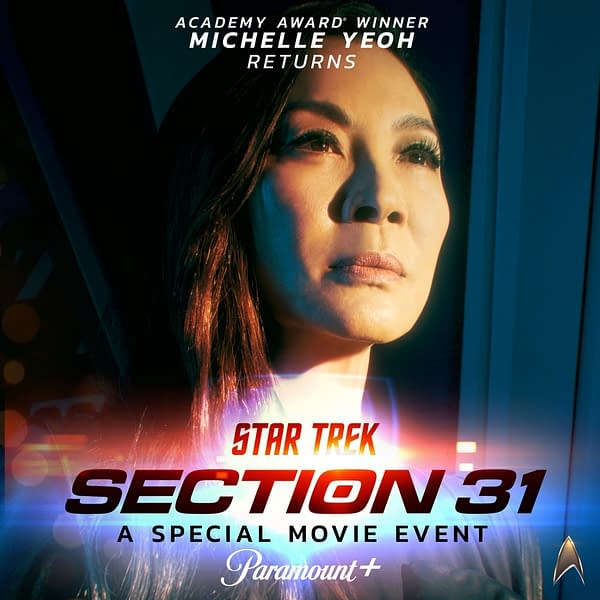 PPatchwork's tweet photo. Avis aux fans de #StarTrek, on apprend aujourd'hui la diffusion prochaine sur #ParamounPlus d'un film spécial baptisé #StarTrekSection31 qui verra le retour de Michelle Yeoh en Philippa Georgiou, personnage vu dans la série TV #Discovery https://t.co/ppAkIYARx4