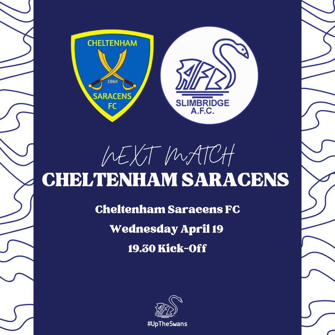A 𝗛𝗨𝗚𝗘 game at the top of the table tomorrow evening as we travel to <a href="/SaracensFC/">Cheltenham Saracens FC</a> U18…

📍 | Cheltenham Saracens FC, GL51 9DY
⏳ | 19.30 kick off

Come along to support the young Swans 🦢

<a href="/SevernSport/">Severn Sport</a> | <a href="/swsportsnews/">South West Sports News</a>