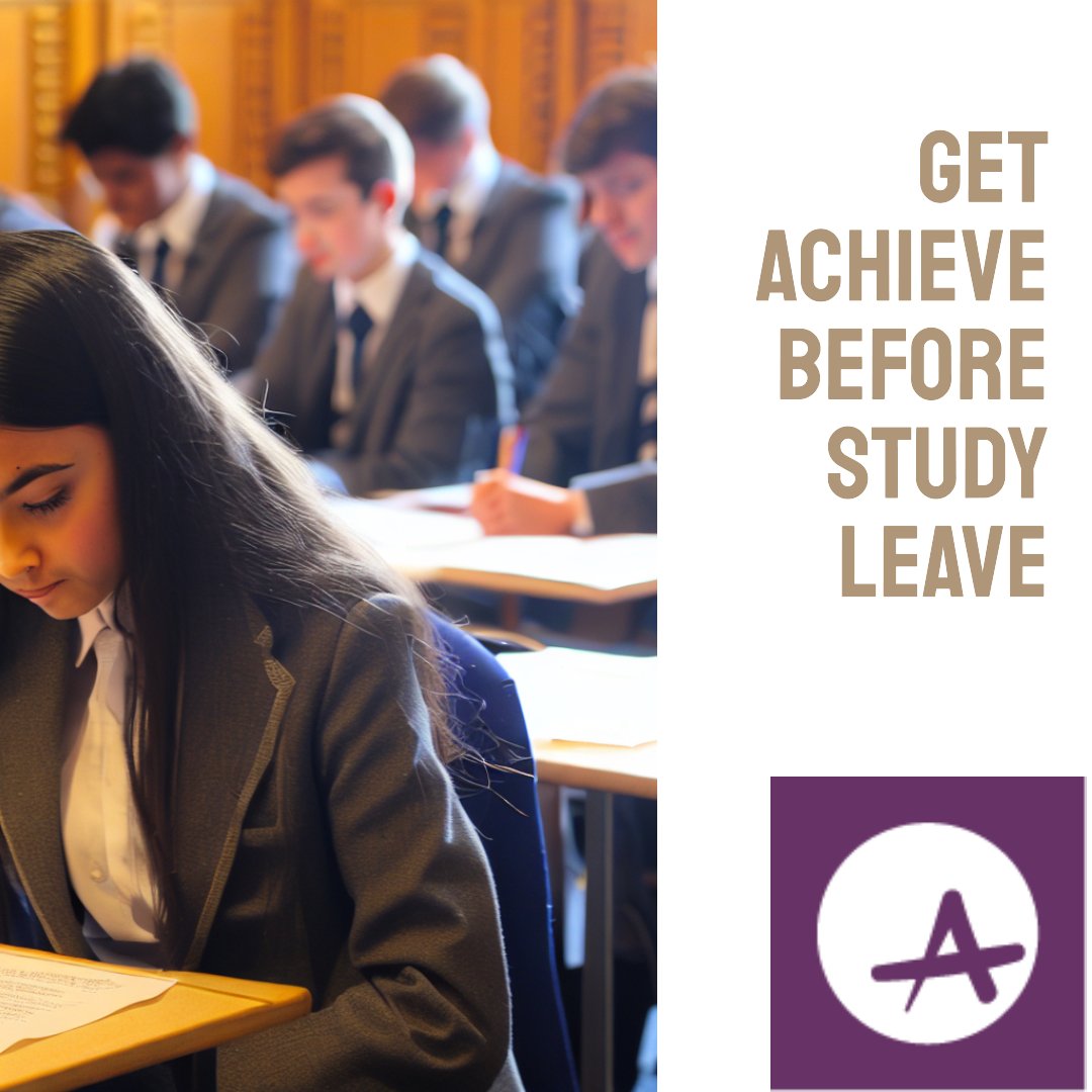 hashtag_achieve's tweet photo. Make sure your students have access to ACHIEVE before going on study leave:
1. Sign up at https://t.co/qHsecXeUdL
2. Share your school code (found in Settings cog -> My School)

That's it. Two steps👍 https://t.co/AMnbTtYI5u